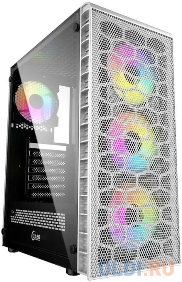 Корпус atx powercase cmiz4cw-l4 без бп белый, фотография 1