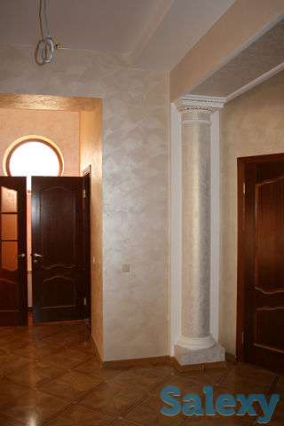 Нанесение декоративного покрытия 