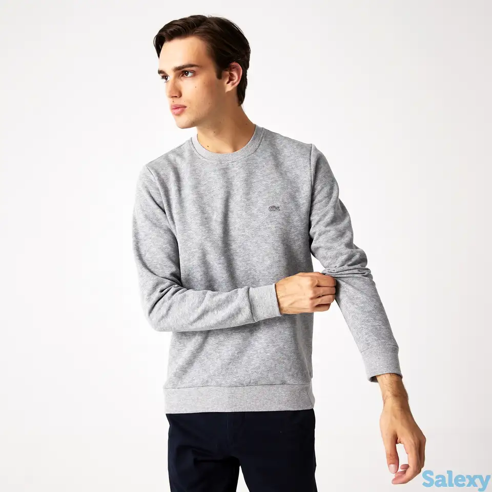 Мужская толстовка lacoste с круглым вырезом, фотография 1
