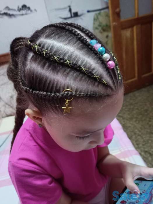 Плетение афрокос, фотография 8