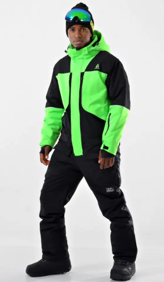 Комбинезон azimuth m 312 black/green, фотография 2