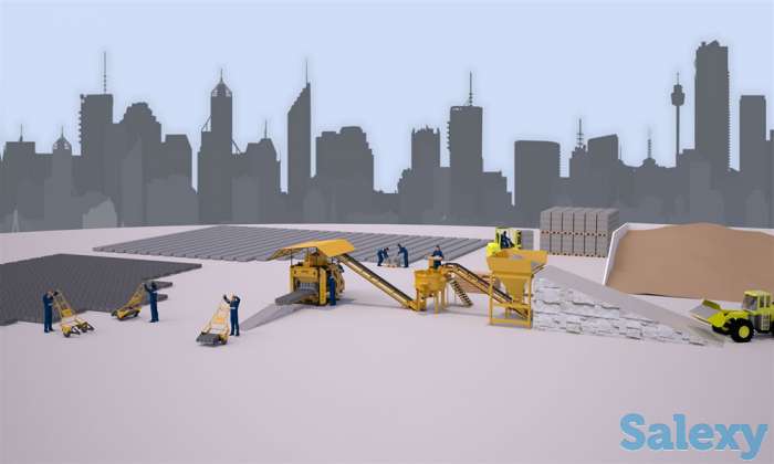 Вибропресс для производства шлакоблоков по низкой цене, фотография 6