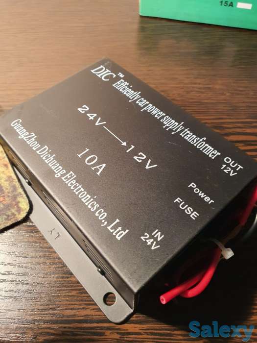 Преобразователь напряжения 10А инвертор 24->12V преобразователь авто, фотография 4