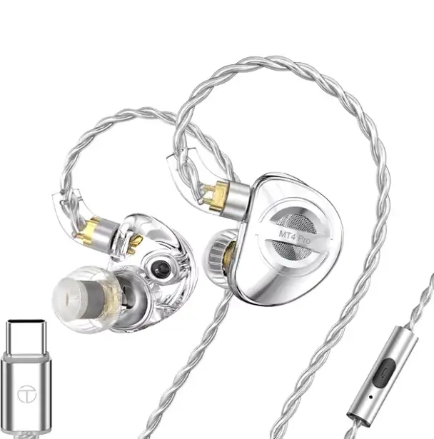 Наушники TRN MT4 PRO Type-C IEM, фотография 7
