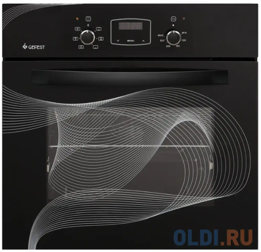 Электрический шкаф gefest 622-02 к26 черный, фотография 1