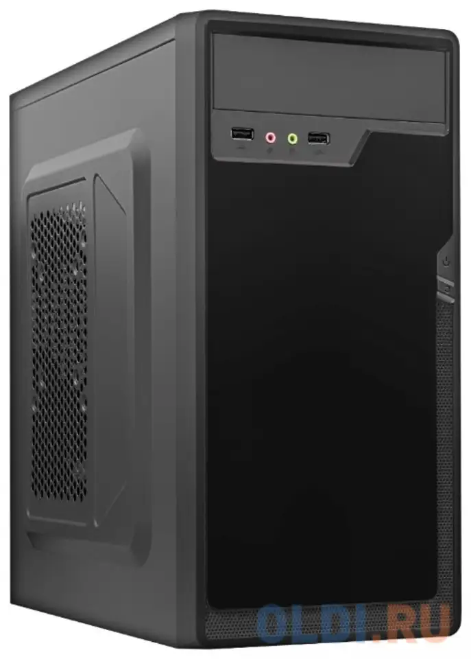 Корпус microatx winard winard 5825 без бп чёрный, фотография 1