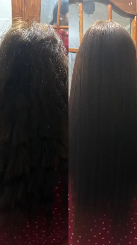 Кератиновое выпрямление волос, фотография 2