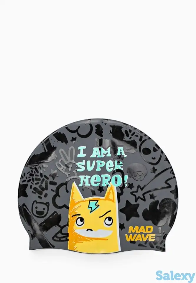 Шапочка для плавания madwave, фотография 2