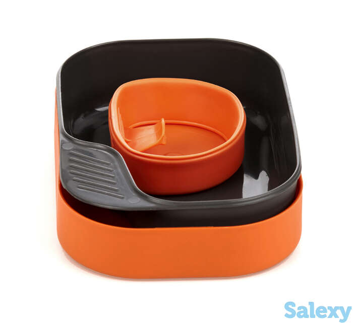 Набор посуды wildo camp-a-box basic orange, фотография 1