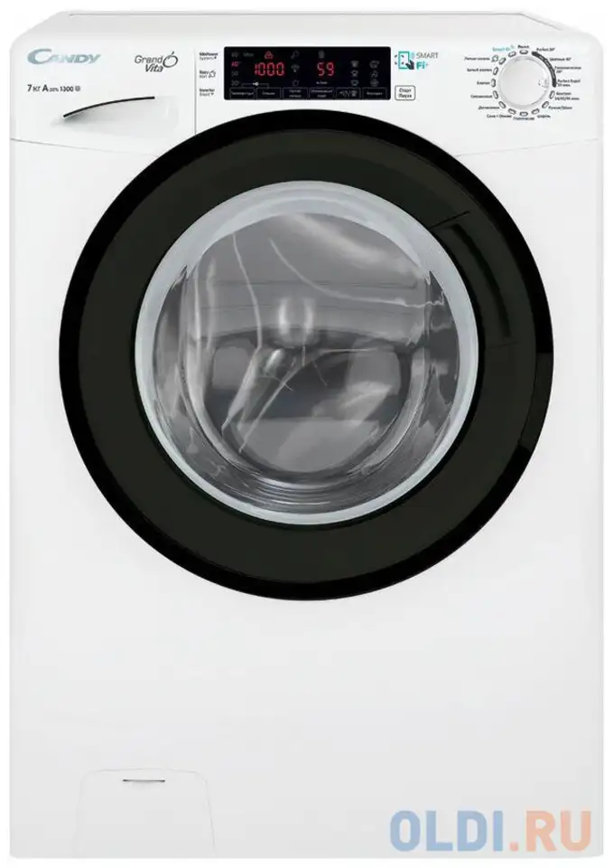 Стиральная машина candy gvf4 137twhn/2-07 белый, фотография 1