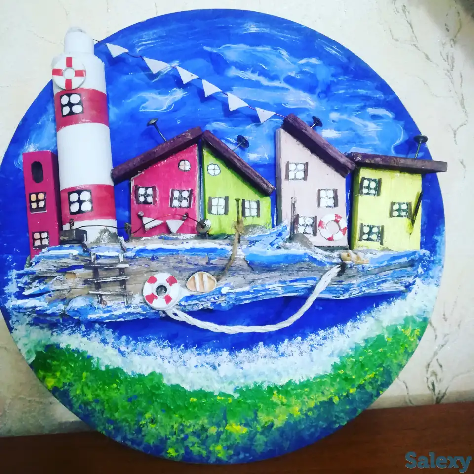 Ручная работа. Морской стиль. Ключница, фотография 1