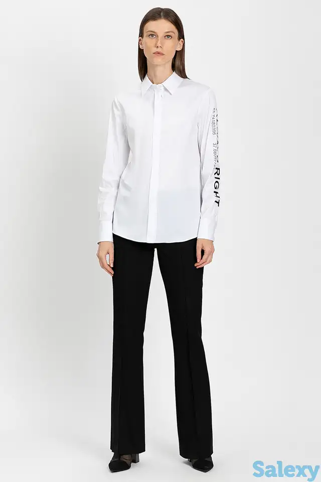 Брюки клеш в черном цвете vassa&co, фотография 1