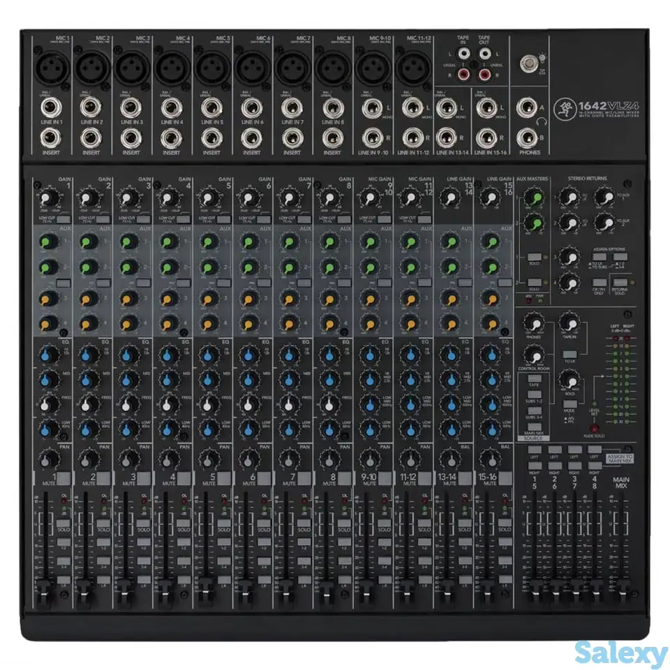 Аналоговый микшерный пульт mackie 1642 vlz 4, фотография 1