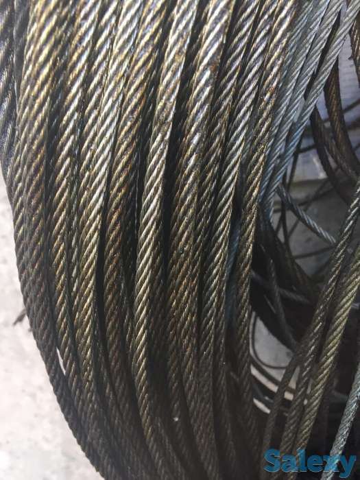 Трос черный на тельсер, фотография 1