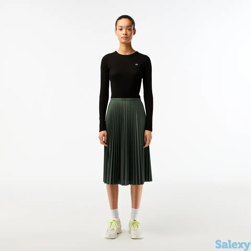 Женская  плиссированная юбка lacoste, фотография 1