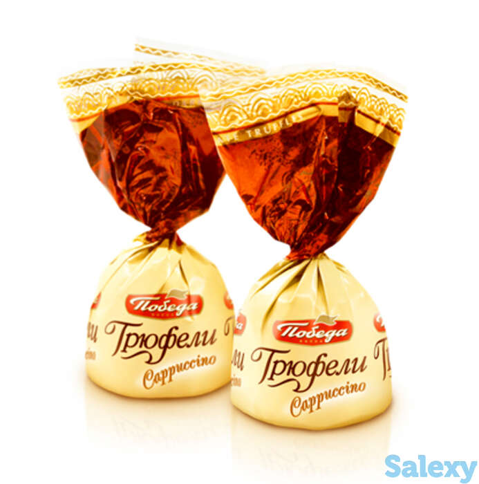 Трюфели шоколадные капучино с кусочками печенья, фотография 1