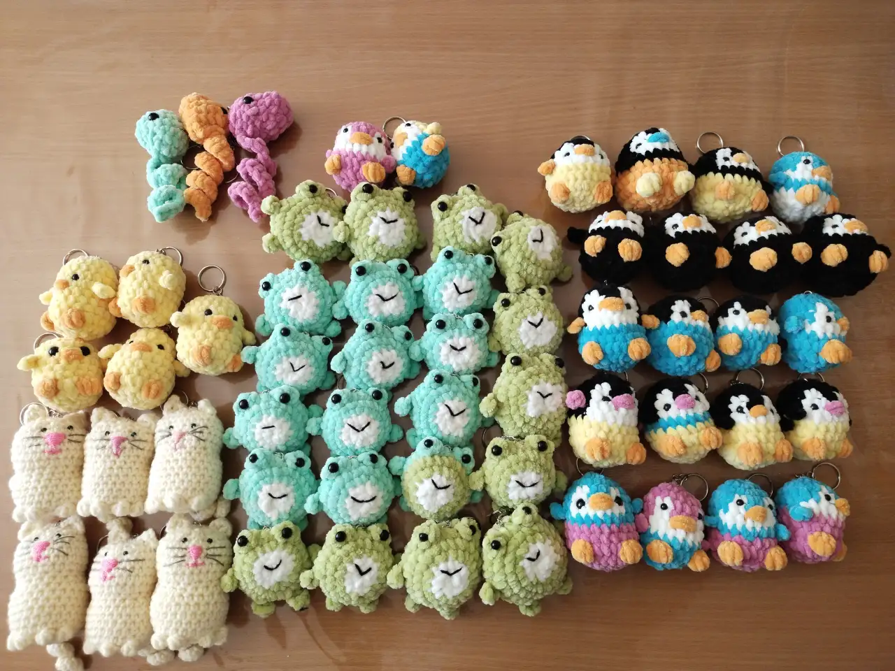 Вязанные брелки, фотография 7