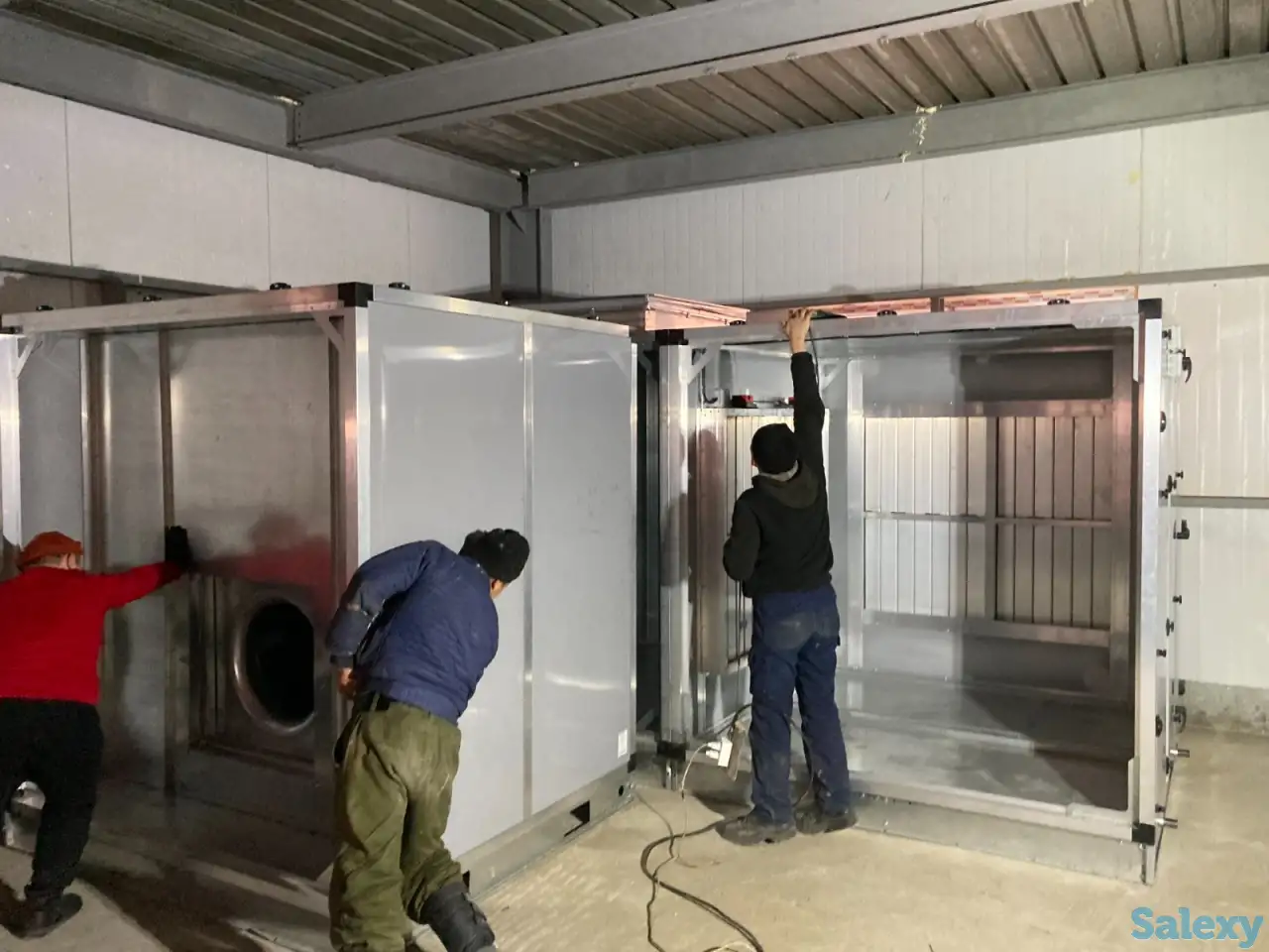 Вентиляция под ключ . Приточно вытяжные системы . Монтаж вентиляции, вытяжки., фотография 2