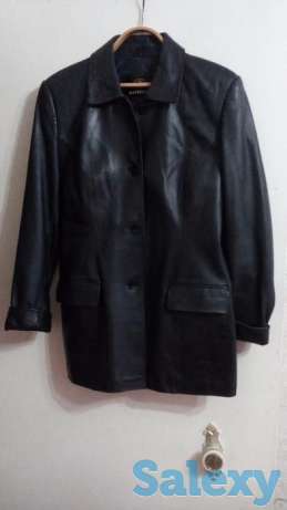 Куртка-пиджак женская кожаная новая, фотография 1