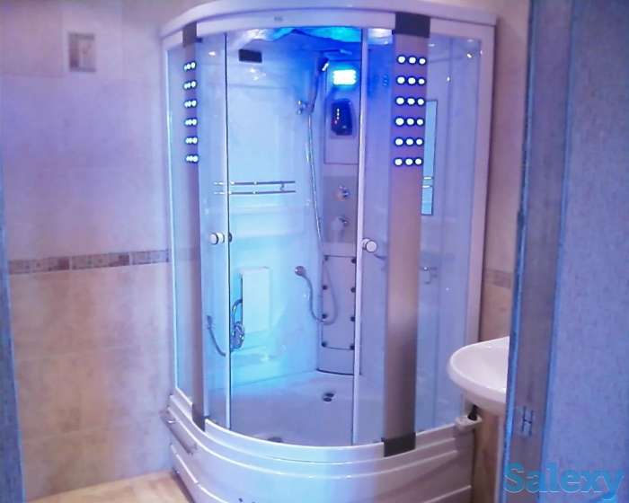 Установка душевых кабин, джакузи, фотография 3
