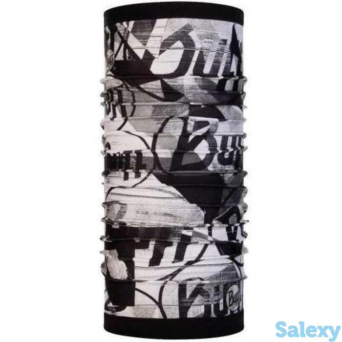 Бандана buff reversible polar  new breaker grey/black, фотография 1