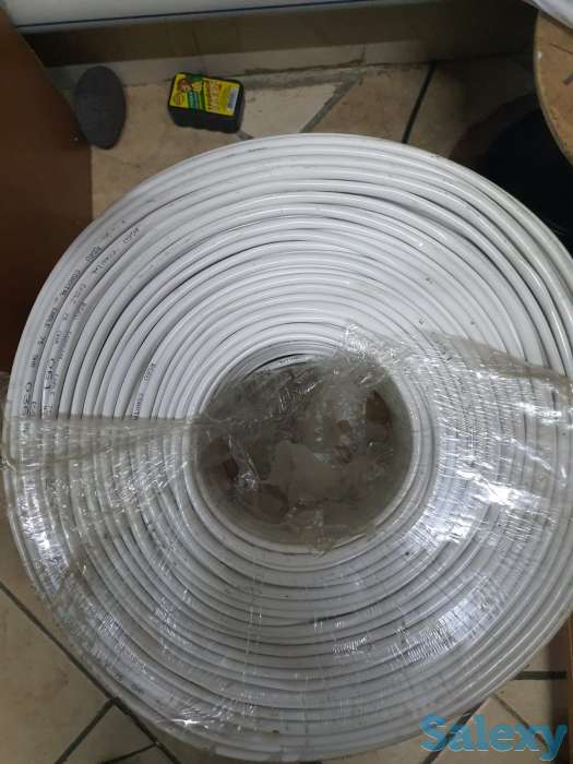 Кабель Astel UTP-CCA CAT5E 8-жильный, высокоскоростной LAN бухта 223 м, фотография 1