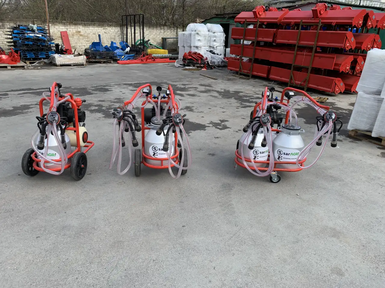 Доильный аппарат для коров сухого типа Турция, фотография 2