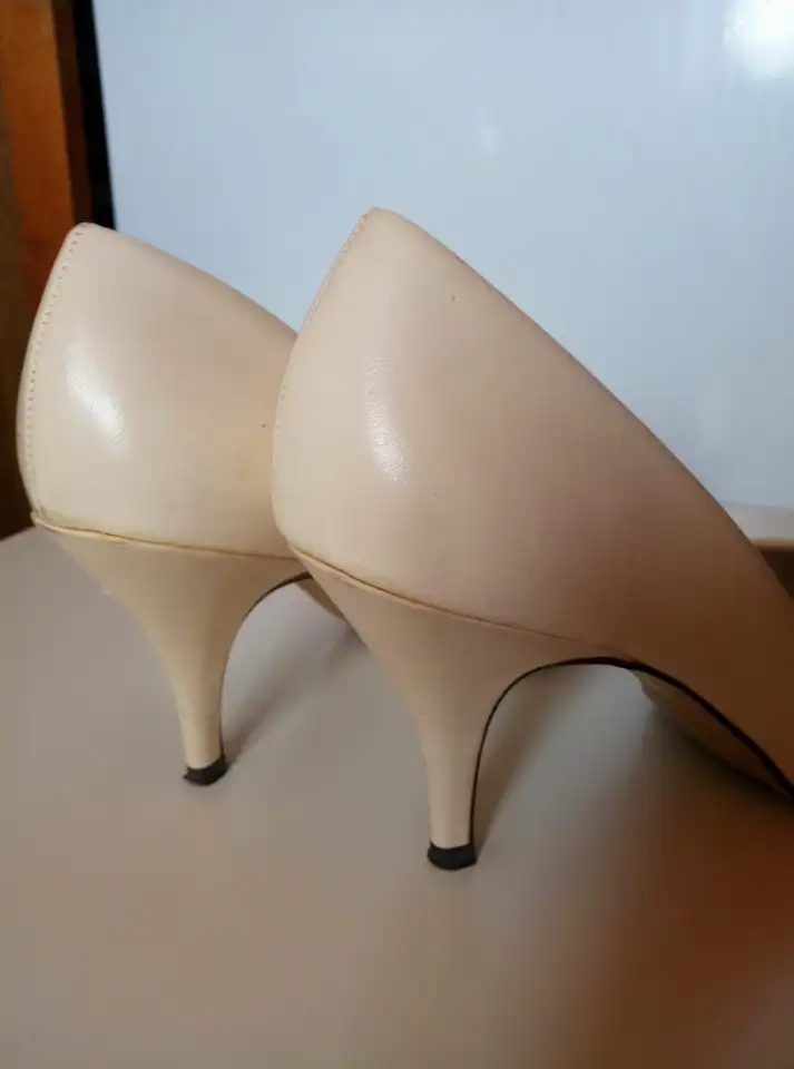 Туфли женские светлые, размер 9,5, фотография 3