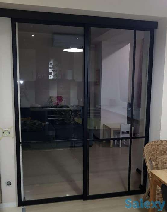 Подвесная беспороговая раздвижная перегородка AIR.Рассрочка, фотография 2