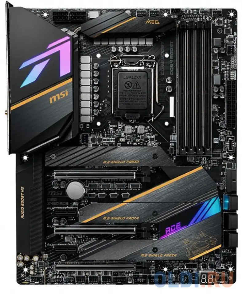 Материнская плата msi meg z490 ace socket 1200 z490 4xddr4 3xpci-e, фотография 1