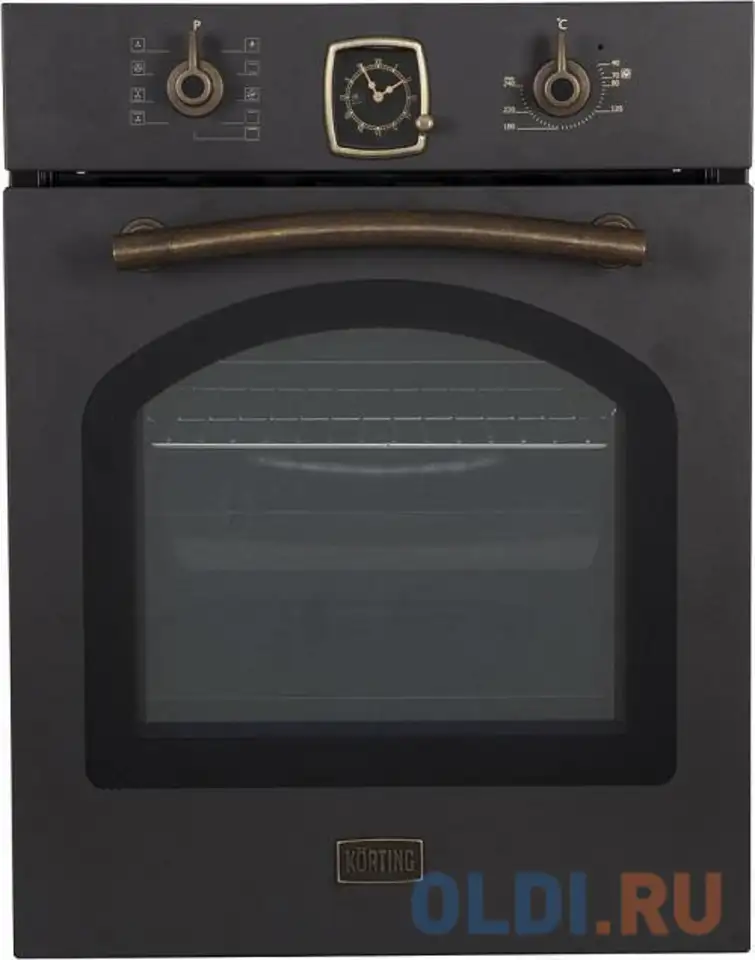 Электрический шкаф korting okb 4941 crn черный, фотография 1