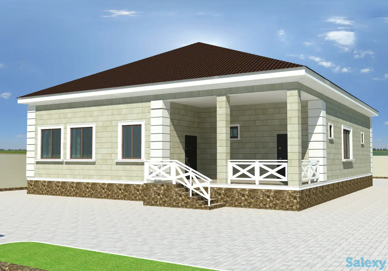 Эскизный проект, Рабочий проект г.Актау, фотография 1