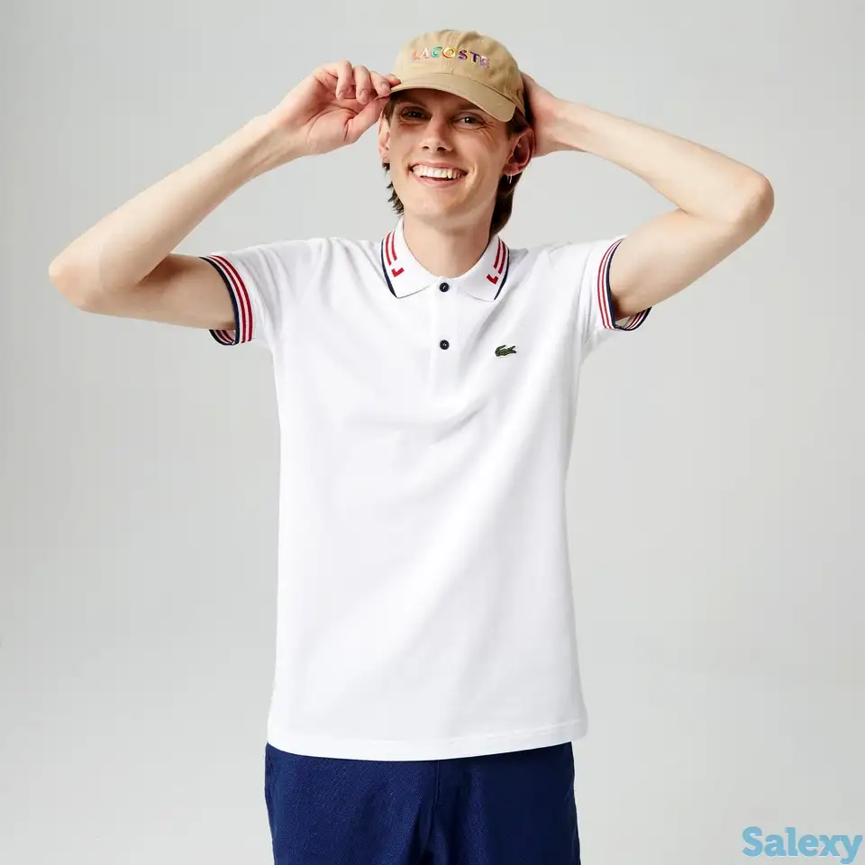 Мужское поло lacoste regular fit, фотография 1