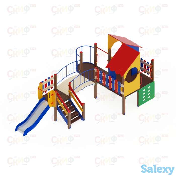 Детская площадка ДИК 703 «Теремок», фотография 1