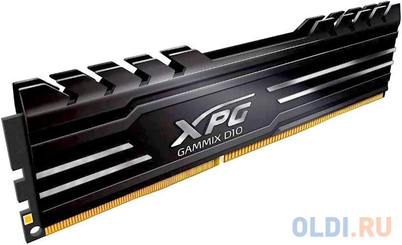 Оперативная память для компьютера a-data xpg gammix d10 black gaming memory, фотография 1