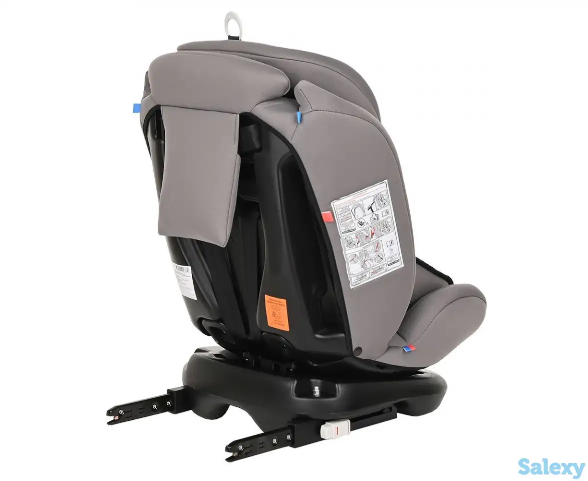 BAMBOLA автокресло для детей 0-36 кг Minori ISOFIX Светло/Серый 2шт/кор, фотография 5