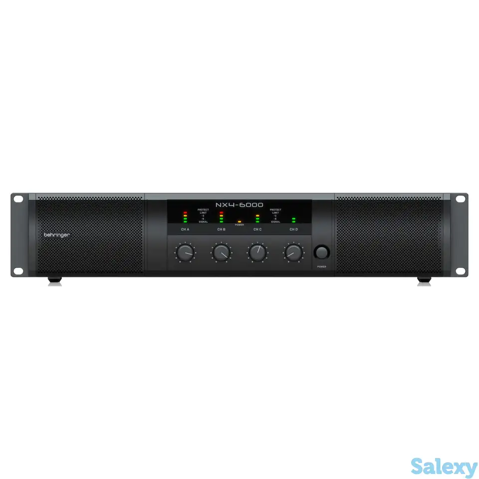 Усилитель мощности behringer nx4-6000, фотография 1