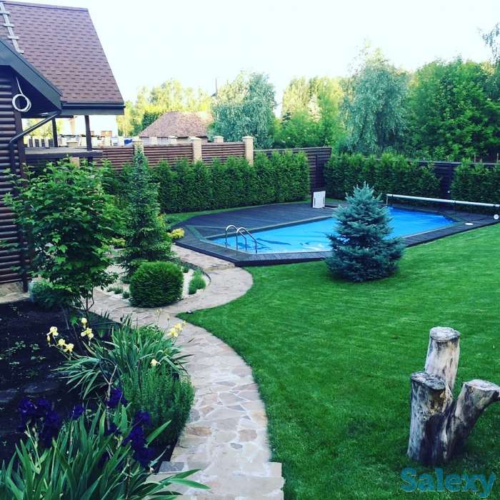 Уборка территорий, обрезка, газон под ключ., фотография 1