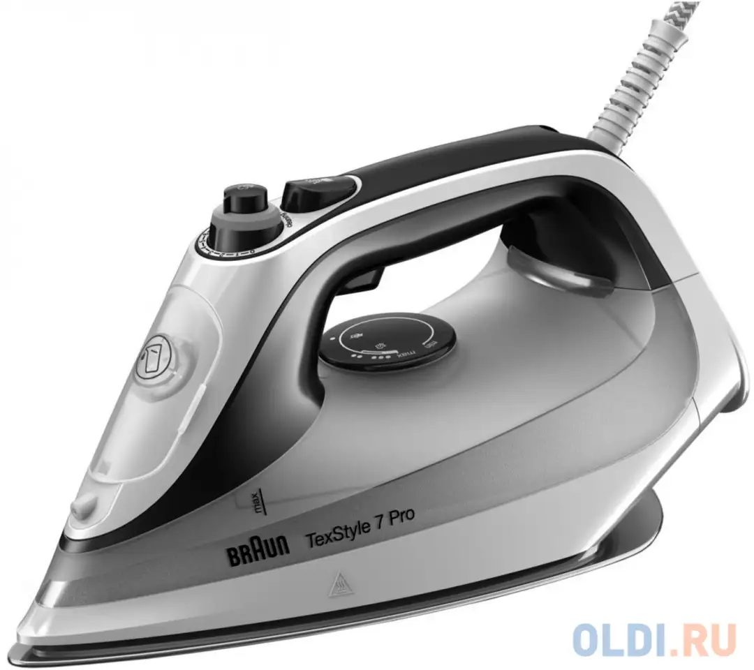 Утюг braun si7149wb 2900вт белый чёрный, фотография 1