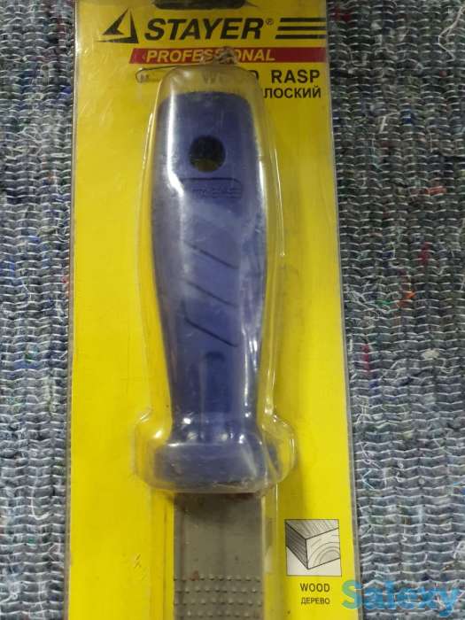 Рашпиль Stayer круглый с пластмассовой ручкой, 250мм, фотография 3