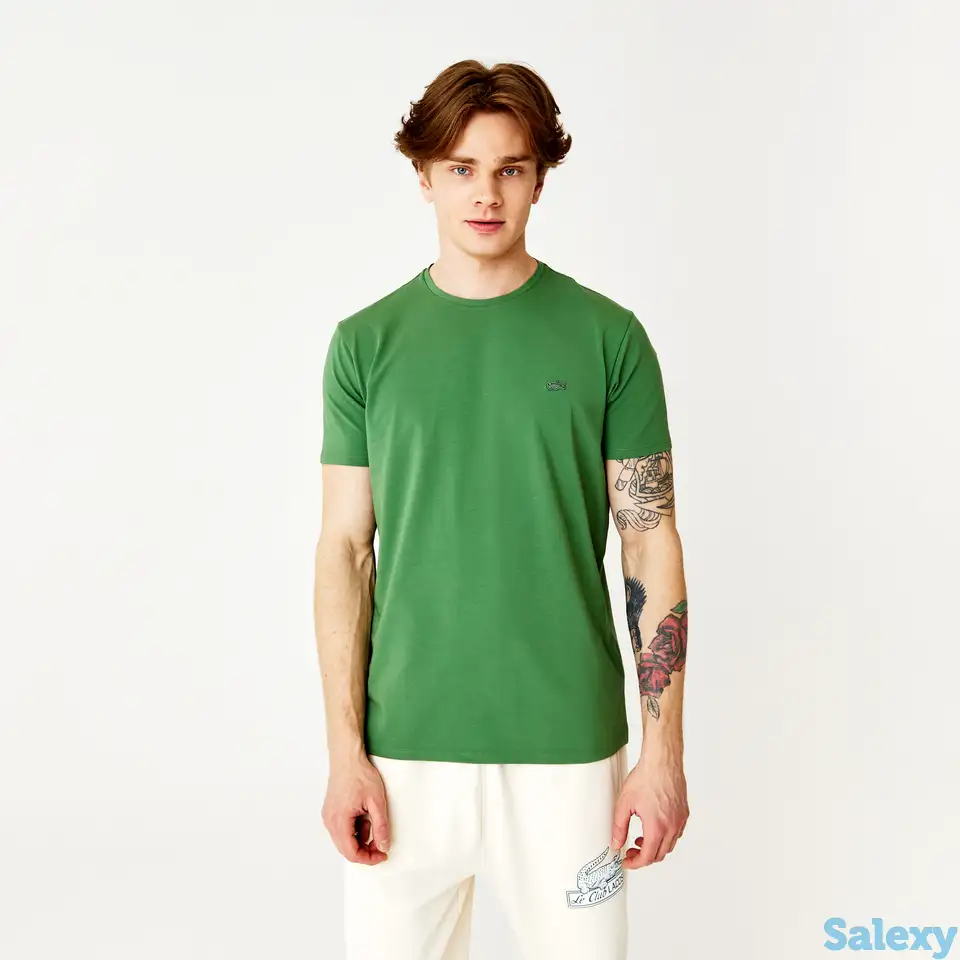 Мужская футболка lacoste slim fit, фотография 1