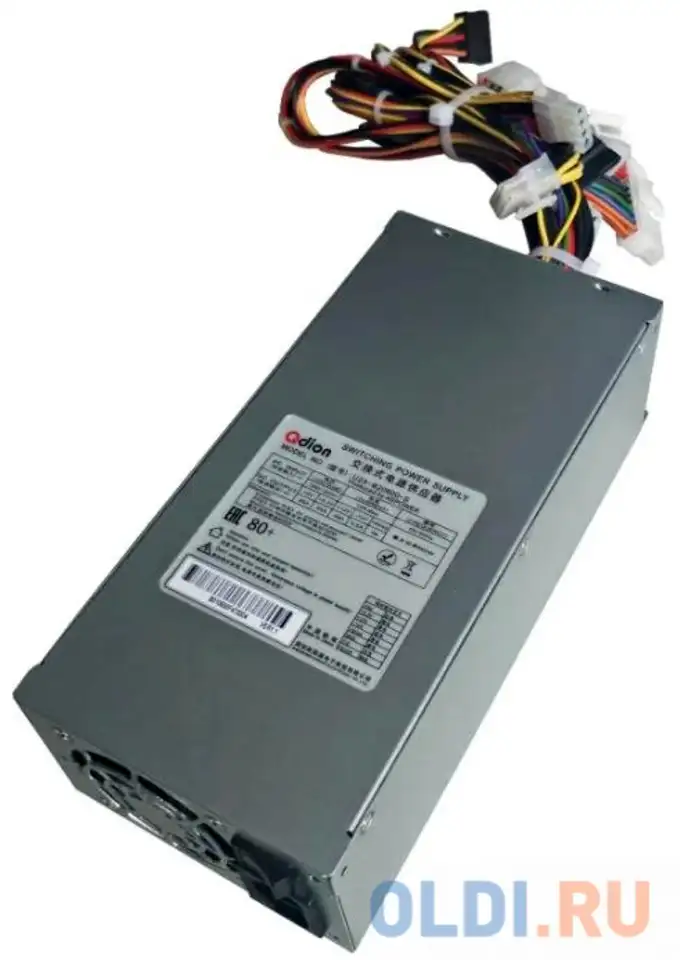 Блок питания 2u 600 вт fsp u2a-b20600-s, фотография 1