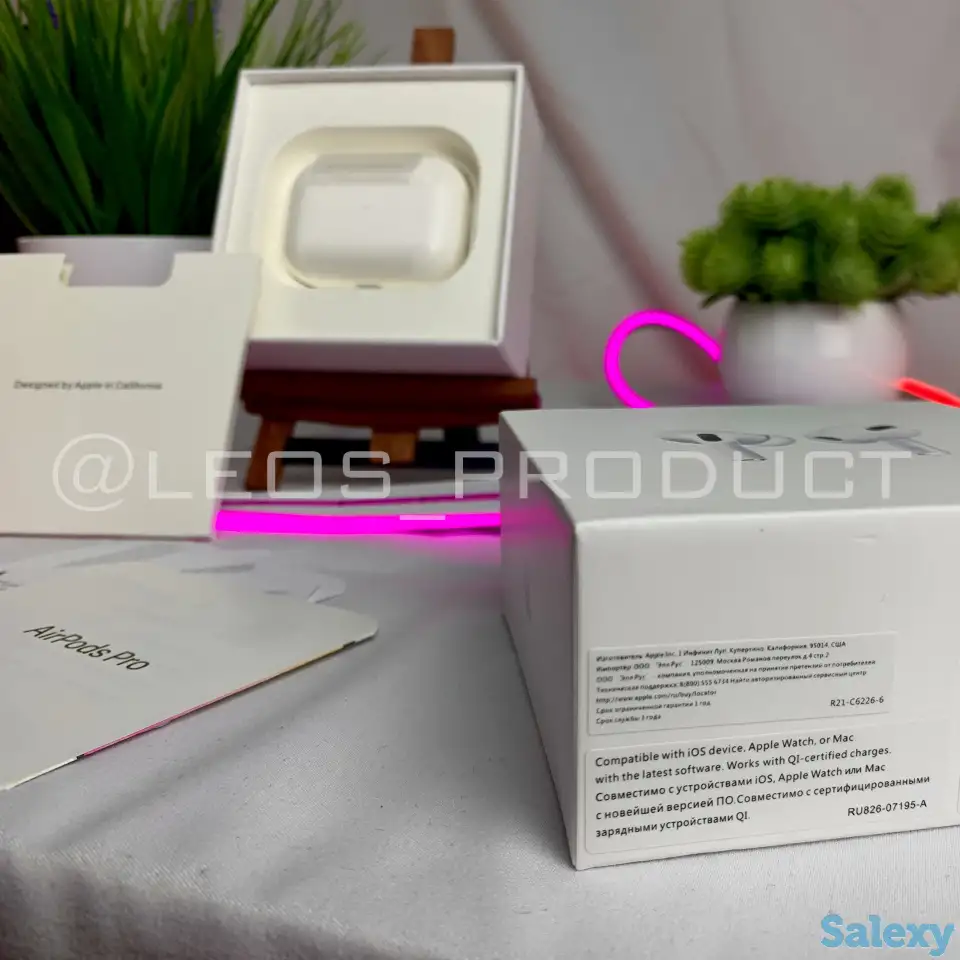 AirPods Pro + ПОДАРОК (акустика), фотография 4