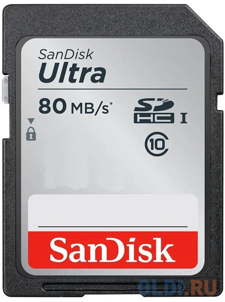 Флеш карта sd 32gb sandisk sdhc class 10 uhs-i ultra 120mb/s, фотография 1