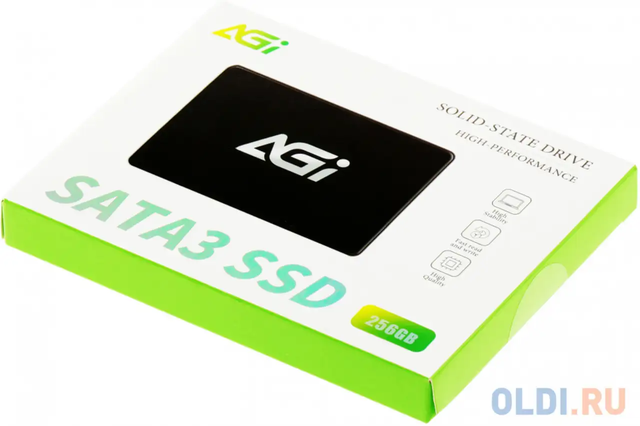 Накопитель ssd agi sata iii 256gb agi256g06ai138 ai138 2.5