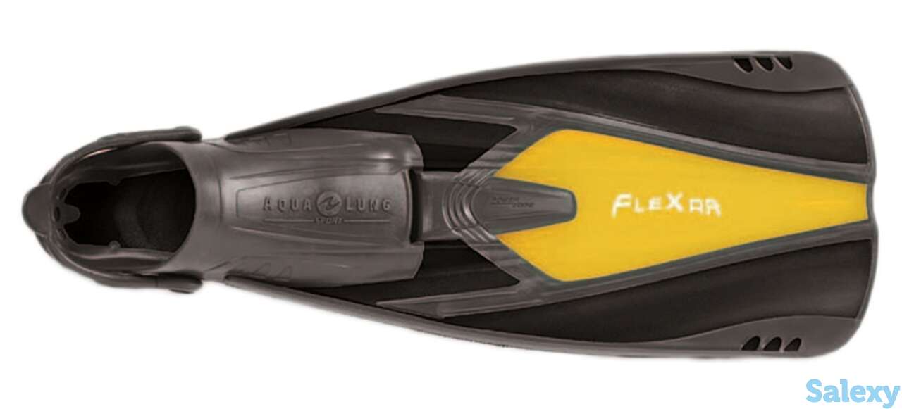 Ласты flexar black/yellow, фотография 1
