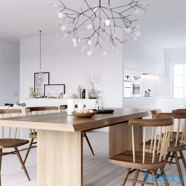 Люстра деревянная Немецкие люстры Брендовые люстры, фотография 9