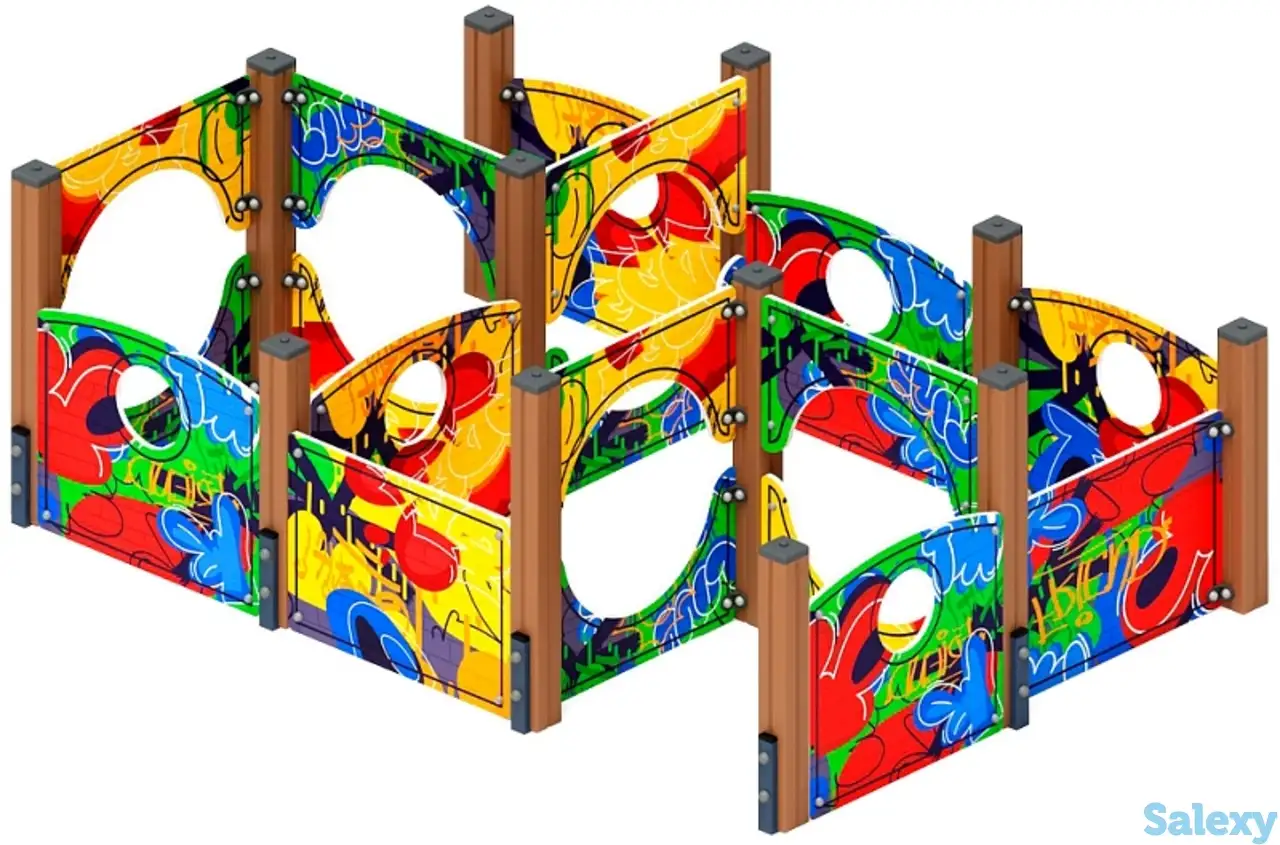 Лабиринт кубик 3 (граффити) мф 20.01.03-10, фотография 1