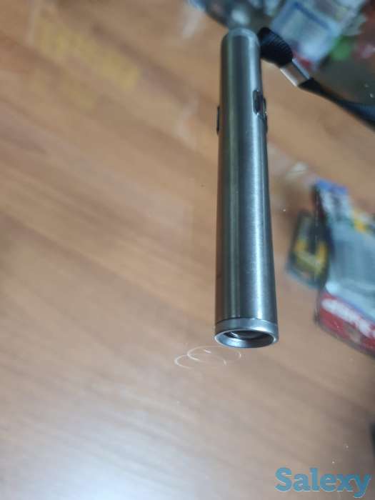 Фонарик небольшой железо металлический супер качество, фотография 7