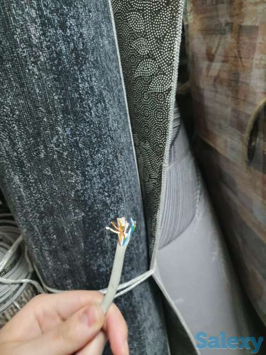 Кабель Astel UTP-CCA CAT5E 8-жильный, высокоскоростной LAN бухта 223 м, фотография 2